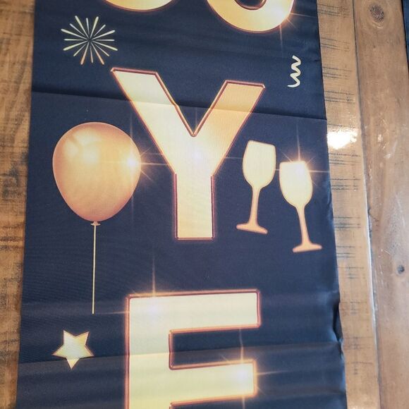 Birthday Anniversary Reusable Scroll Banner - Picture 3 of 6